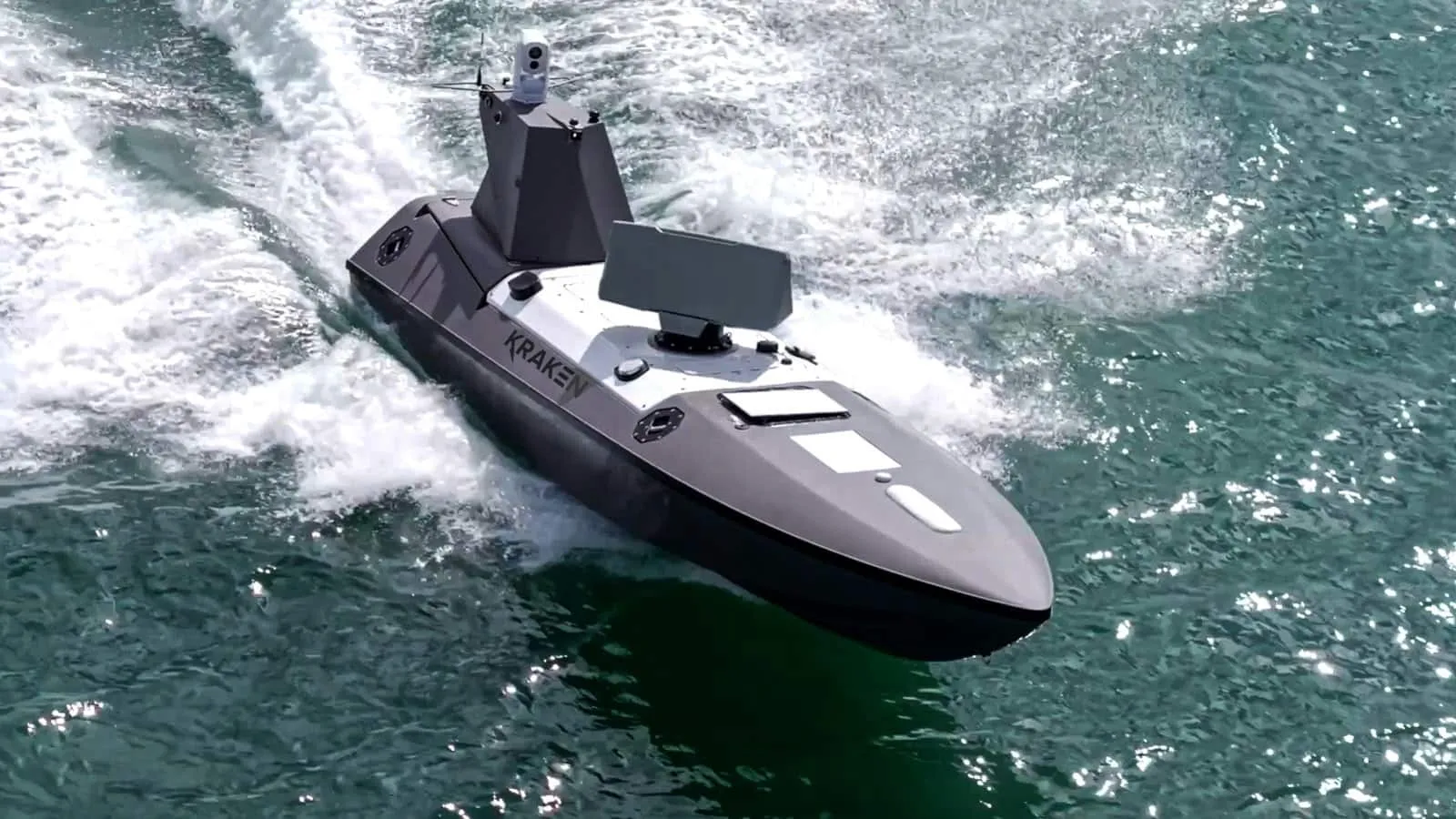 Saab and Kraken Develop Autonomous Counter-Drone Vessel